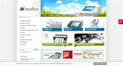 Desktop Screenshot of markor.com.pl